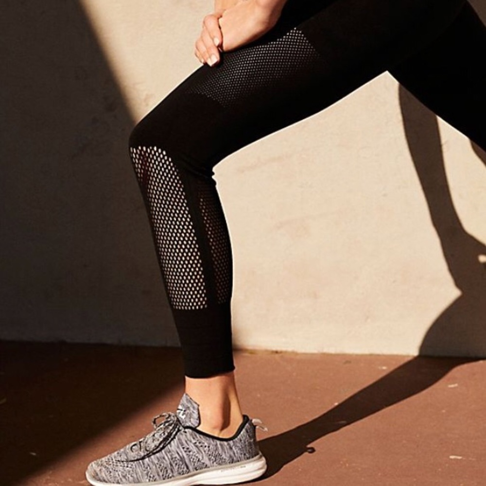 Free People Sculpt Mesh Legging - Picture 2 of 5